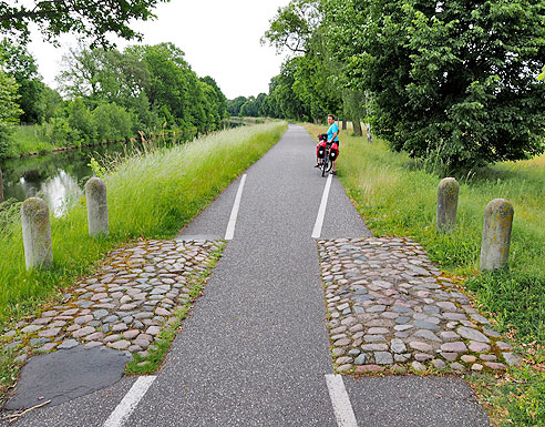 Perfekter Radweg