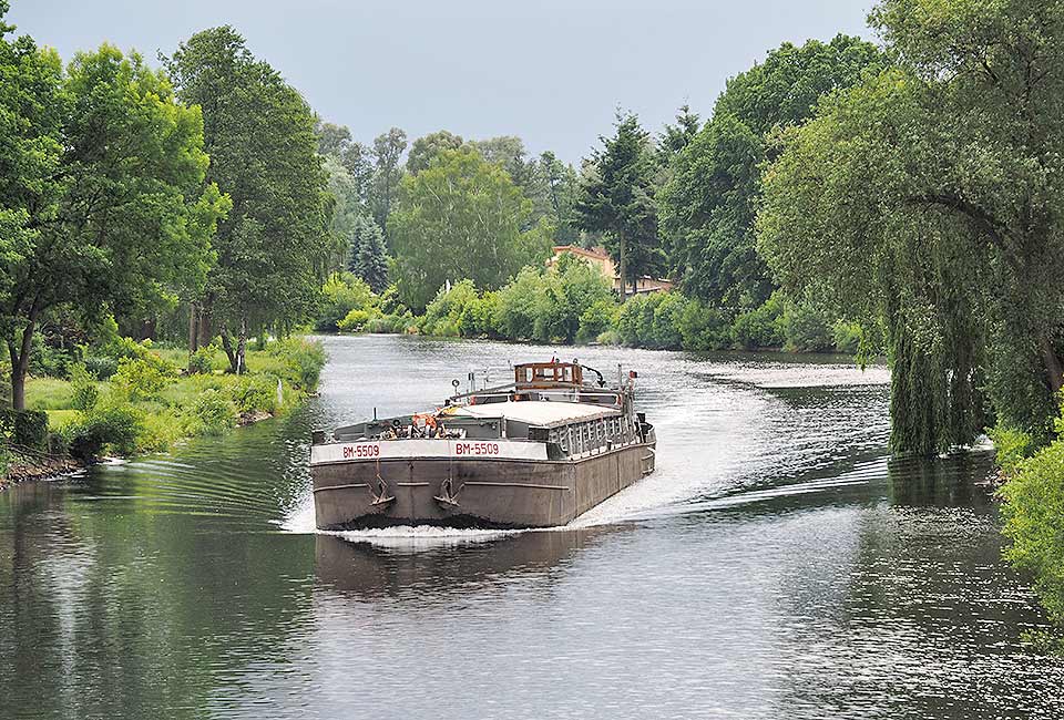 Lastkahn auf der Havel