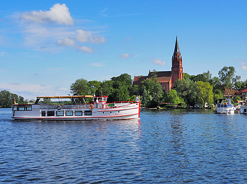 Stadthafen in Röbel