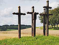 Pestkreuze auf dem Wittoh