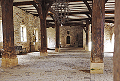 Überdachter Innenhof in Bebenhausen