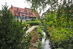 Überdachter Innenhof in Bebenhausen