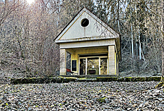 Verlassenes Brunnenhaus