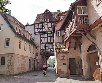 Historische Altstadt in Rottenburg