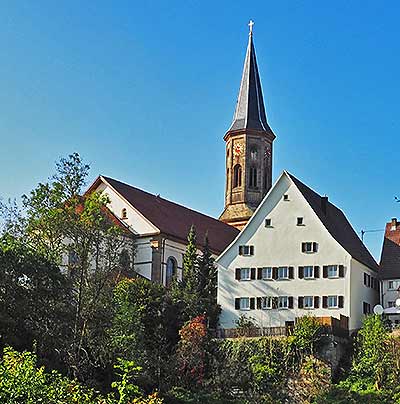 Historische Altstadt in Schömberg