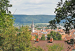 Blick auf Tuttlingen