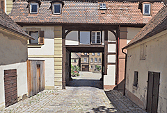 Eingangstor nach Lichtenau
