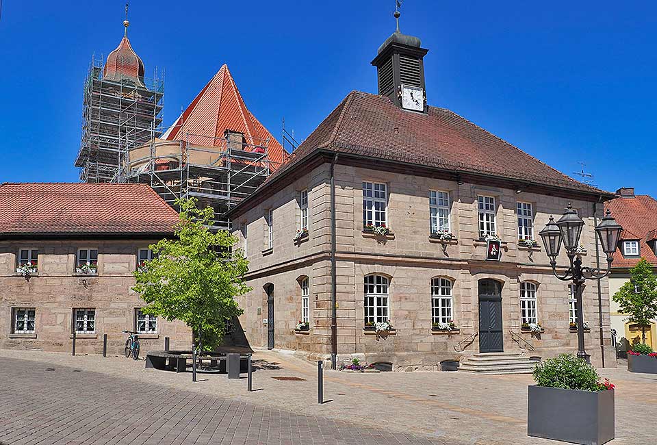 Marktplatz in Langenzenn