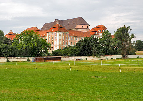 Kloster Wiblingen von hinten