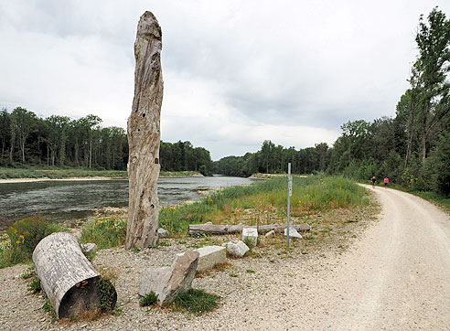 Naturnaher Rückbau der Iller