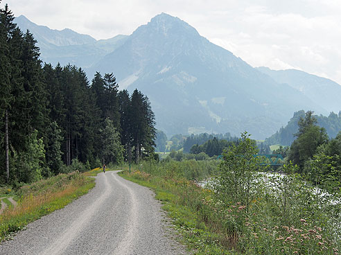 Radweg an der Iller