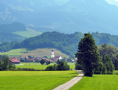 Radweg an der Iller