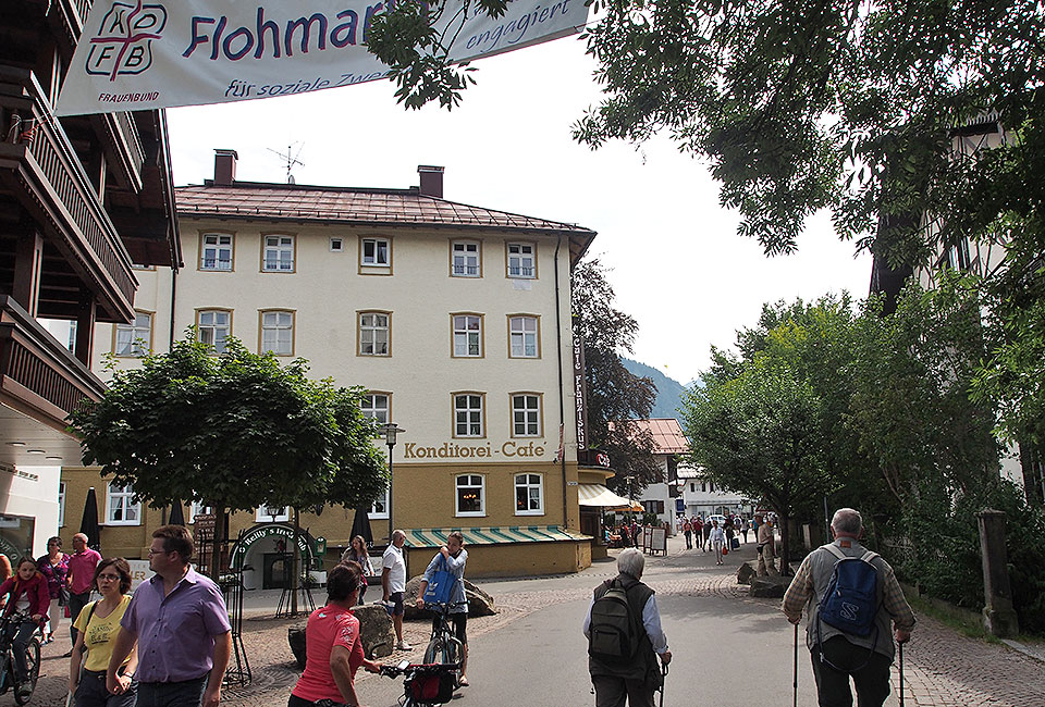 Ganz Oberstdorf ist Fußgängerzone Ganz Oberstdorf ist Fußgängerzone