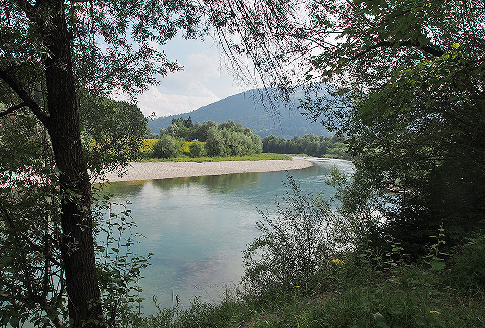 Radweg an der Iller