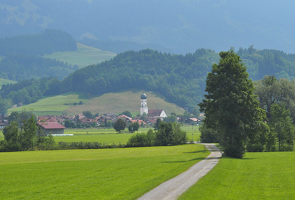 Blick nach Schöllang