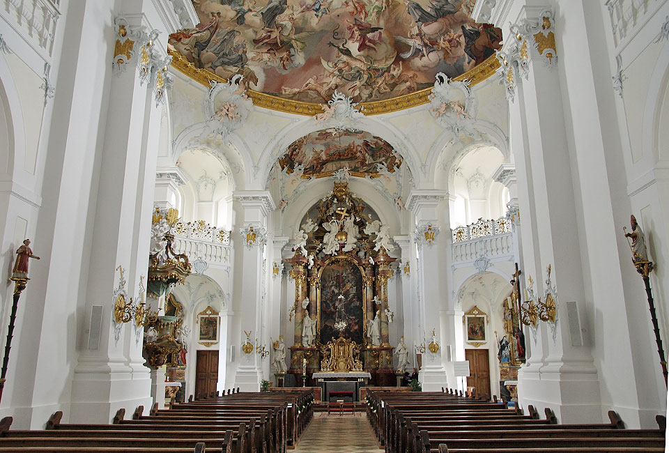 Klosterkirche Rott von Innen