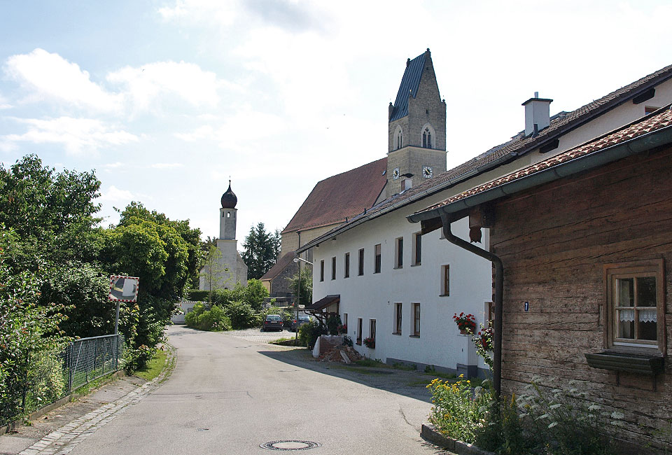 Radweg durch Pürten