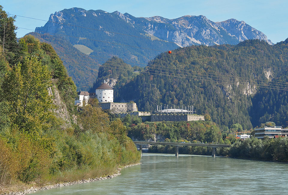 Festung Kufstein kommt in Sicht