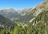 Blick ins Tal der Mera