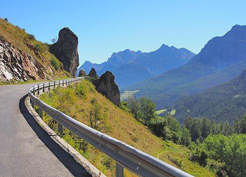 Wieder den Berg hoch