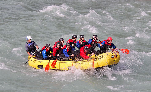 Rafting im Inn