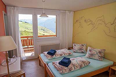 Innradweg: hotel BELLAVISTA Ftan