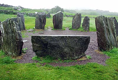 Steinkreis Drombeg Altarstein