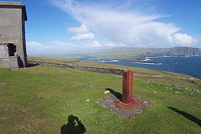 Blick zurück aufs Festland