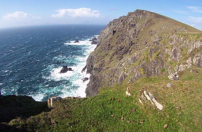 Blick auf die Klippen