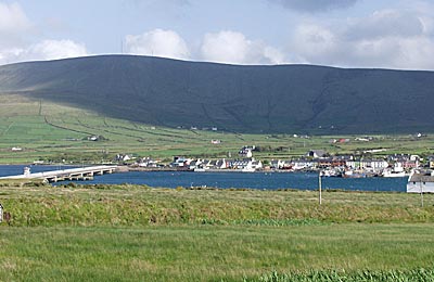 Blick auf Portmagee