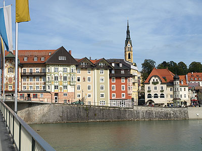 Silhouette von Bad Tölz