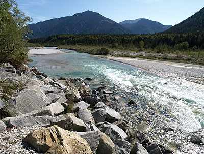 Glasklares Wasser