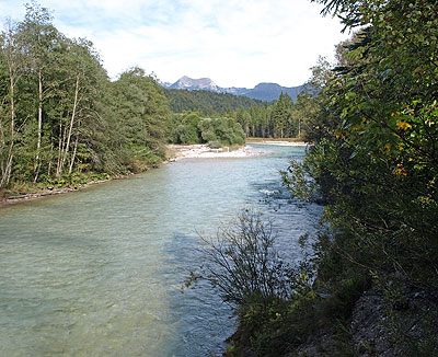 Blick auf die Isar