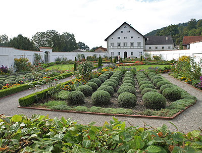 Prälatengarten Kloster Schäftlarn