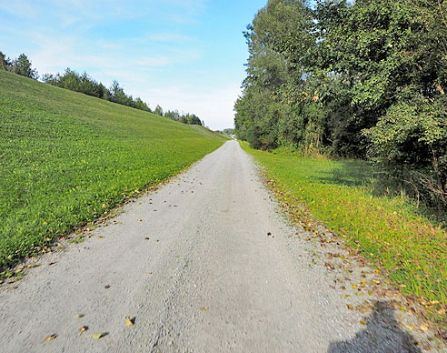 Radweg am Damm
