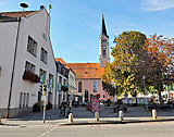 Stadtplatz in Plattling