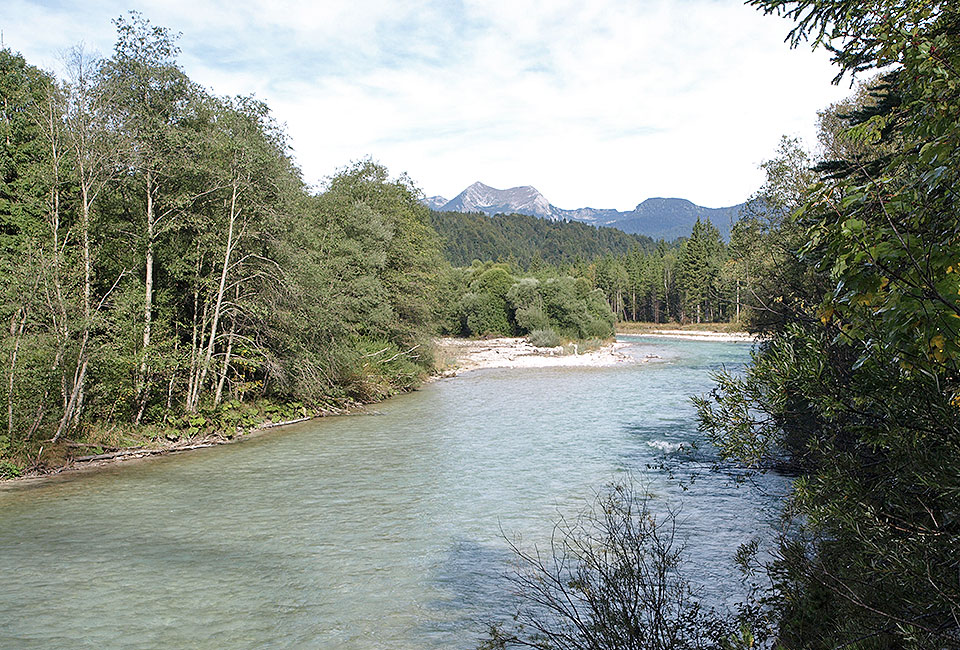 Blick auf die Isar
