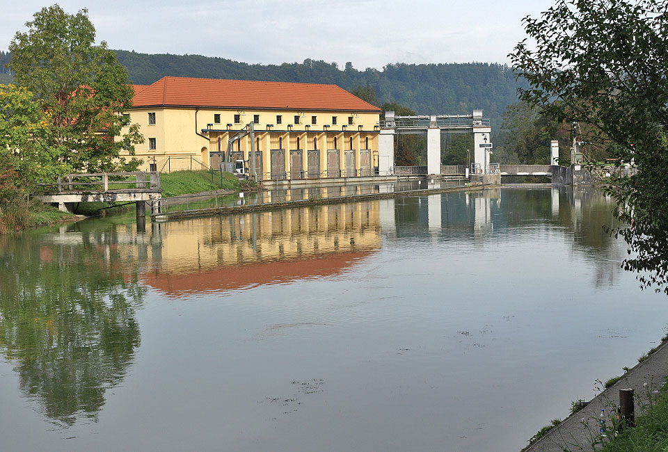 Isarstauwerk bei Kloster Schäftlarn