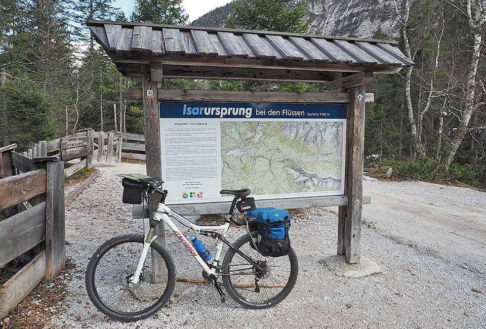 Infotafel Isarquelle