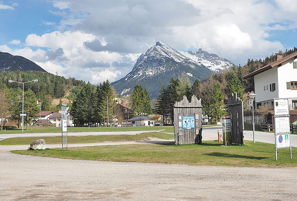 Schöner Blick zurück