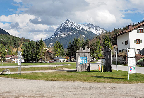 Schöner Blick zurück