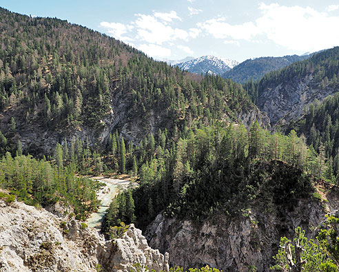 Ausblick von der Gleirschhöhe