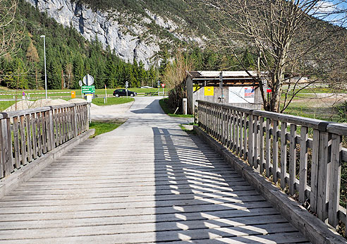 Schöner Blick zurück