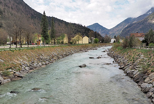 Radweg nach Scharnitz