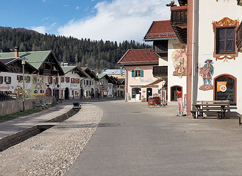 Typische Häuser am Obermarkt