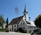 Ernsbach Kirche und Rathaus