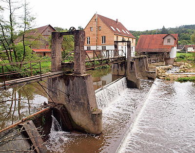 Idyllische Mühle am Kocher
