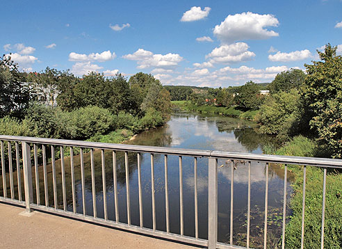 Jagstbrücke in Altkrautheim