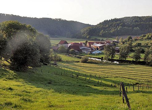 Blick auf Hessenau