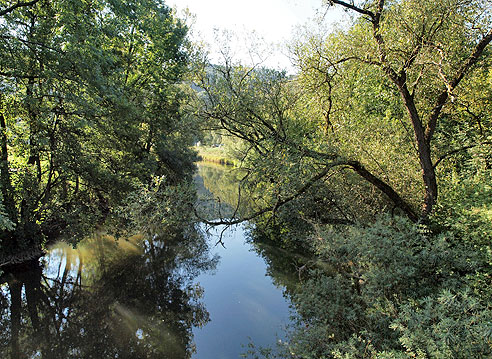 Brücke über die Jagst